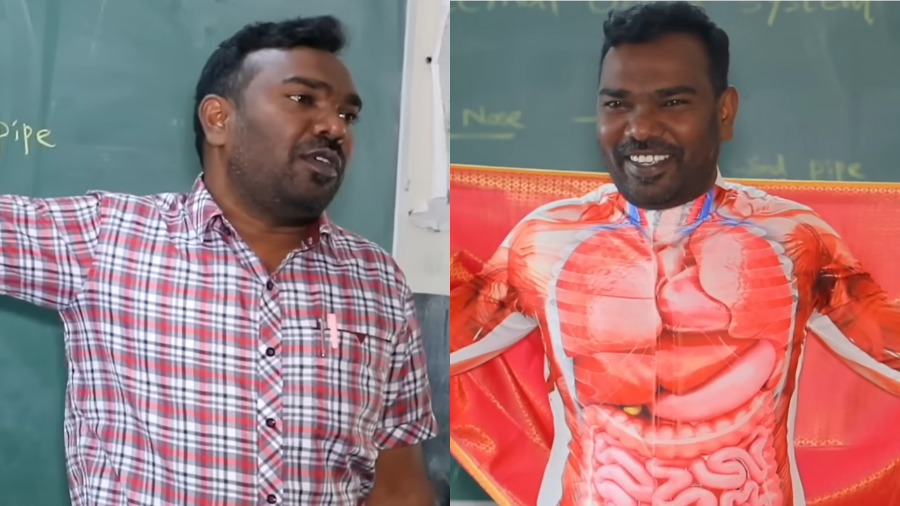 Telangana Viral Teacher