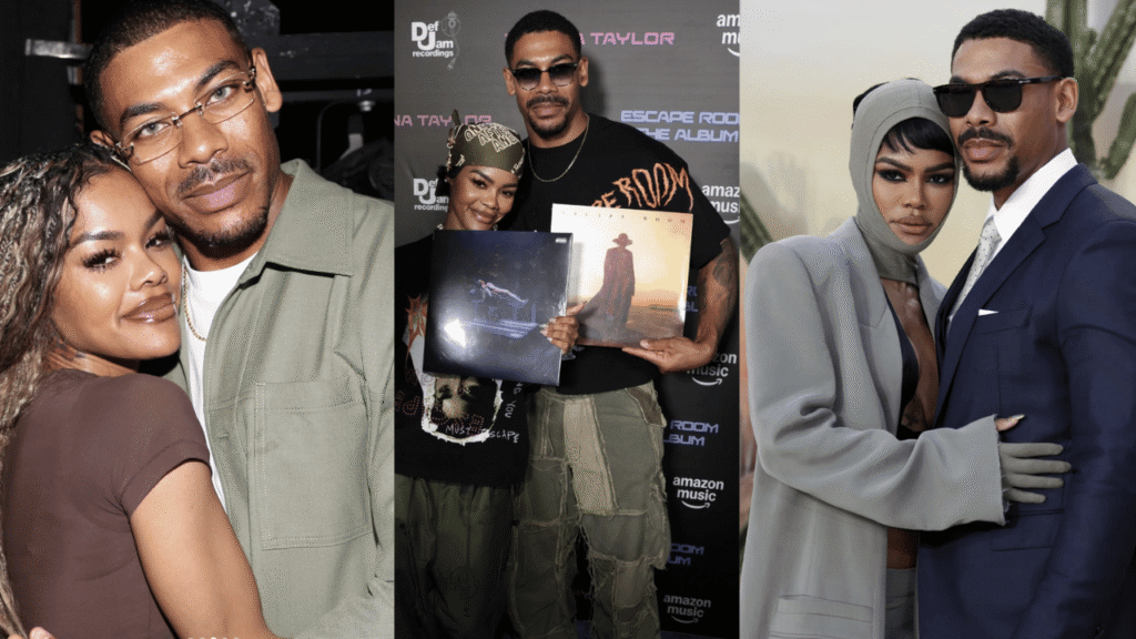 Teyana Taylor and Aaron Pierre