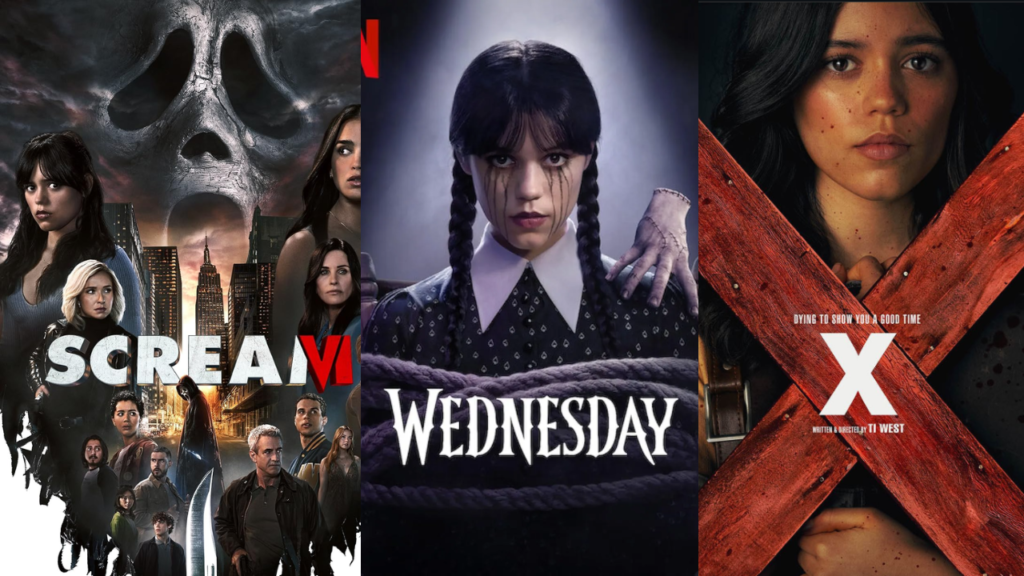 Jenna Ortega movies and shows