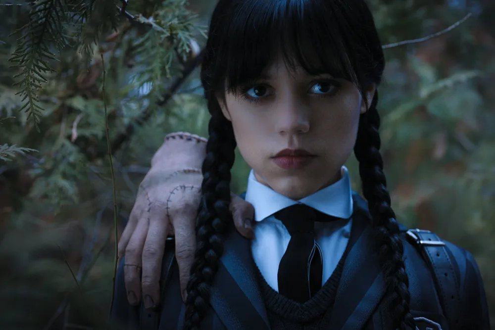 Jenna Ortega as Wednesday